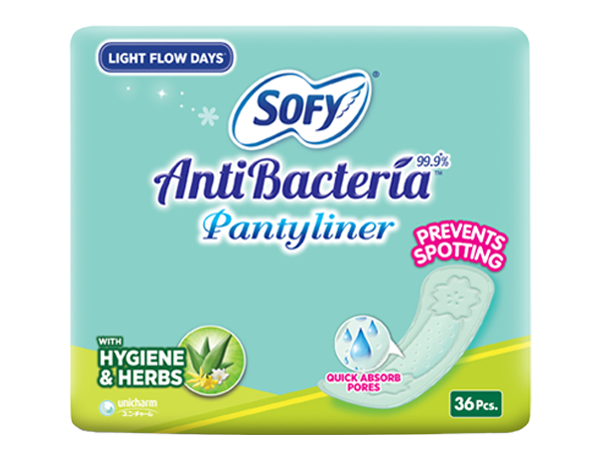 Sofy Pantyliner AntiBacteria 36  Pieces