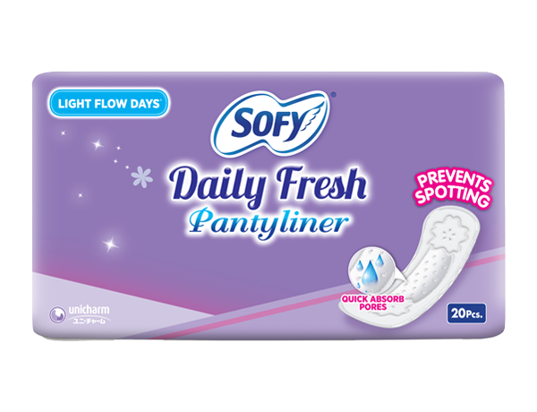 Sofy Pantyliner Daily Fresh 20 Pieces