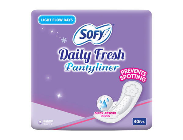 Sofy Pantyliner Daily Fresh 40 Pieces