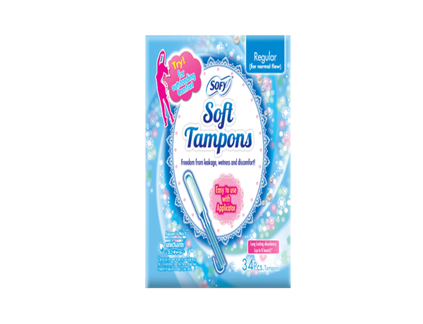 Sofy Soft Tampons – Regular 34 Pieces