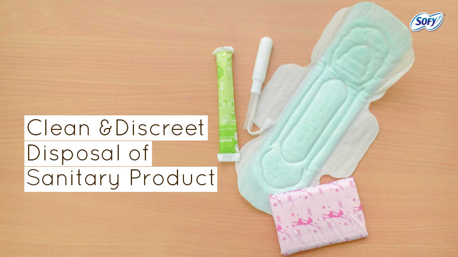 Disposing of sanitary products