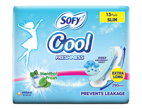 Sofy Cool Extra Long 15 Pads