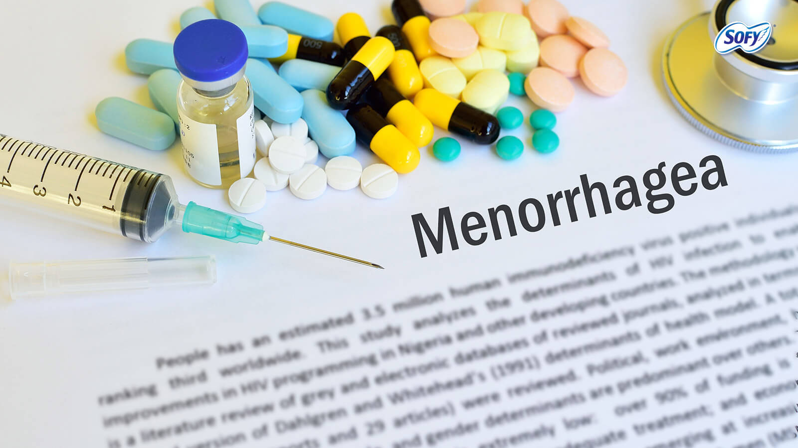 What is Menorrhagia (heavy bleeding) and ways of treating it.