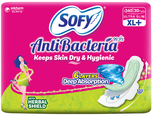 SOFY AntiBacteria Super XL+