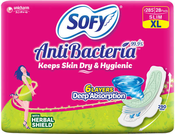 Sofy AntiBacteria Extra Long 28 Pads