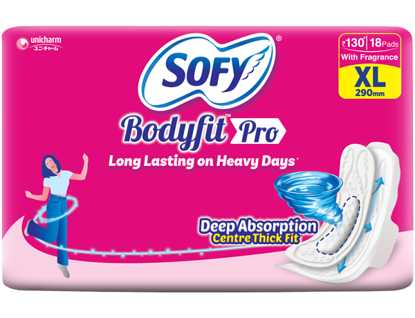 Sofy Bodyfit Pro Extra Long – Pack of 18 Pads